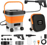 Load image into Gallery viewer, MYPIN 660 PSI Cordless Pressure Washer – 3.4-Gal Folding Tank &amp; 7 Pressure Levels
